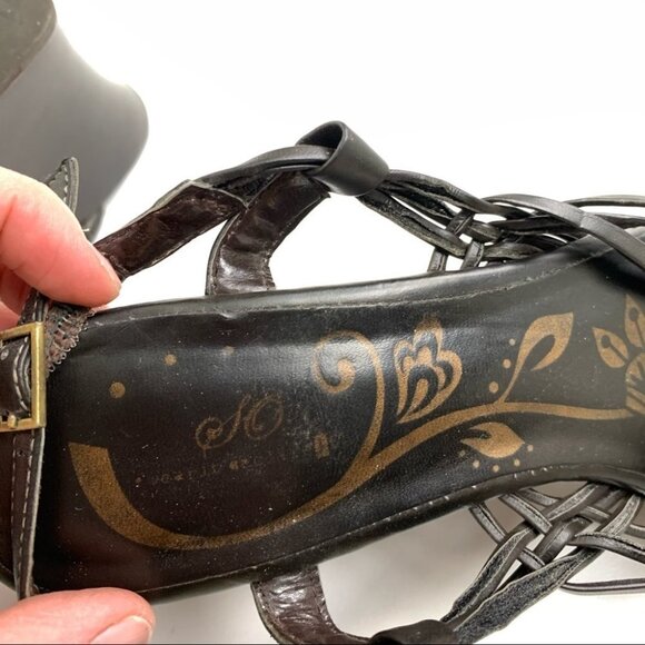 SO Wear It  Black Wedge Size 8 - Picture 7 of 7